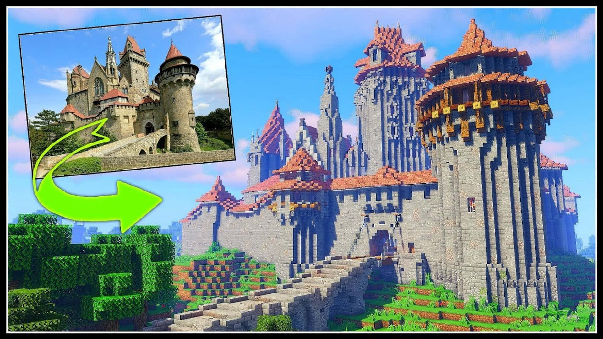 Minecraft castle with both style and function